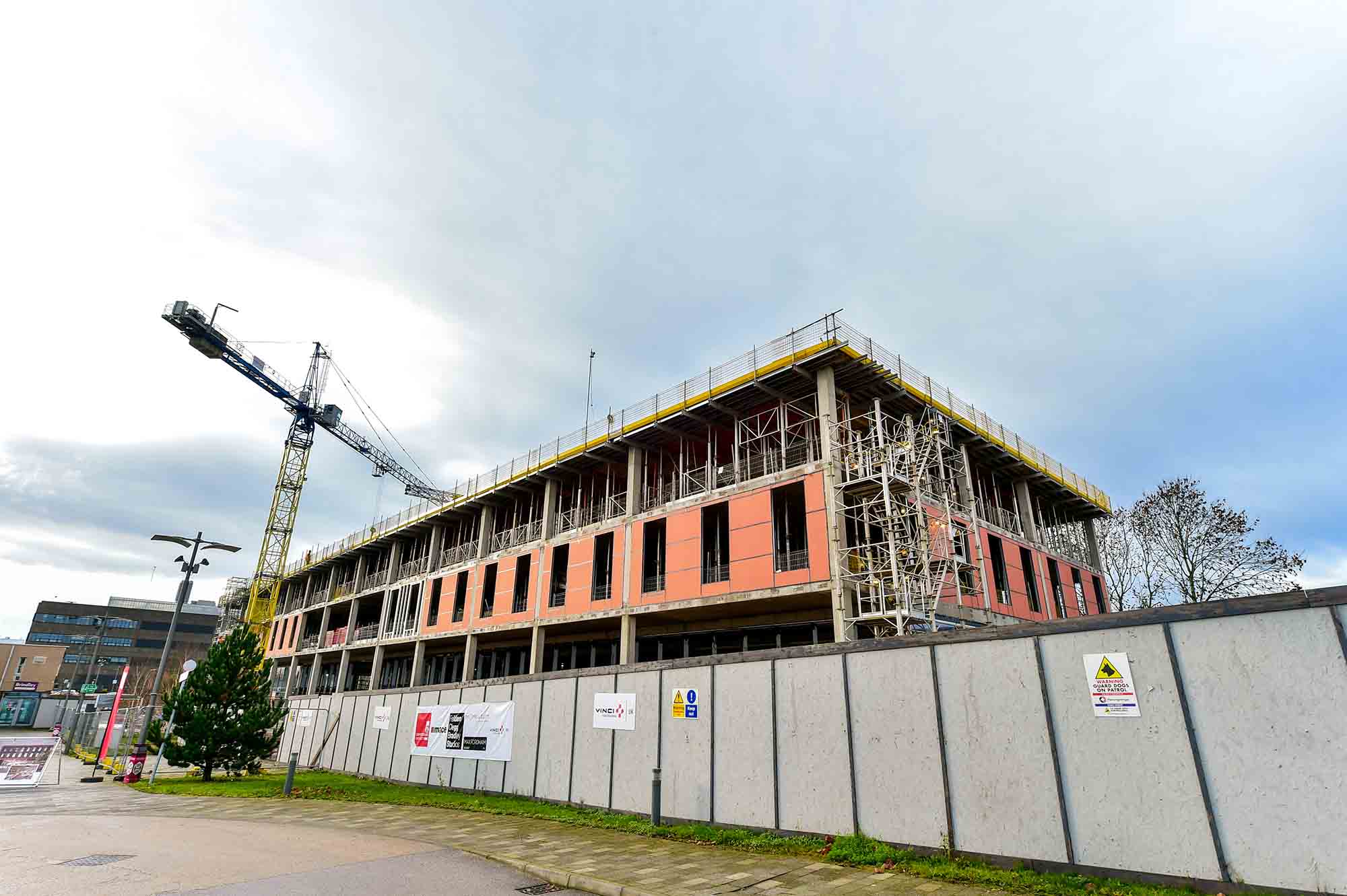 Catalyst building progress
