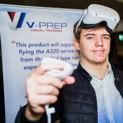 Harry Reader at the IEZ Expo 2022