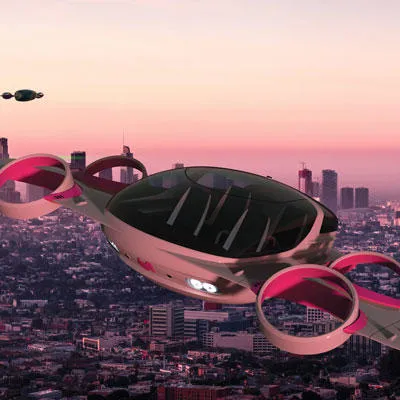 Lyft Autonomous Electric Flying Taxi - James Shakespeare