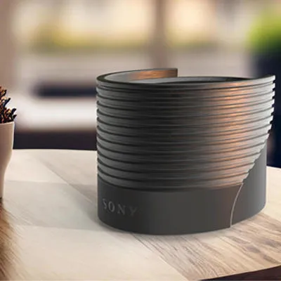 Sony Bluetooth Speaker Concept by Ewan Whotton, modelled in Soliworks