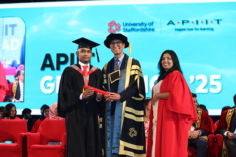 Professor Raheel Nawaz at APIIT's graduation