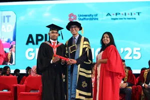 Professor Raheel Nawaz at APIIT's graduation