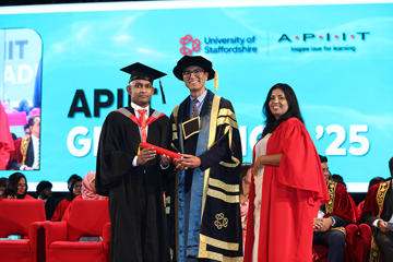 Professor Raheel Nawaz at APIIT's graduation