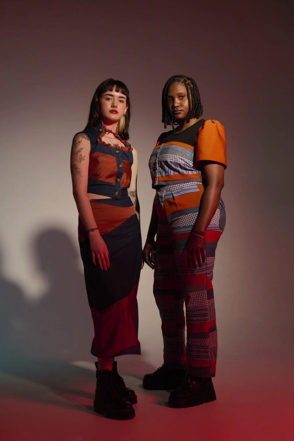 Unique creations made by fashion students