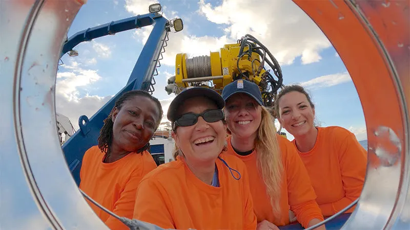 Scientists onboard E/V Nautilus