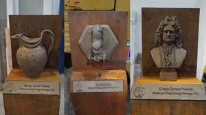 Heritage trail markers