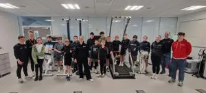Staffordshire Tennis U14 County Squad at University of Staffordshire Sports Science Centre 