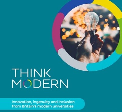 Think Modern campaign flyer